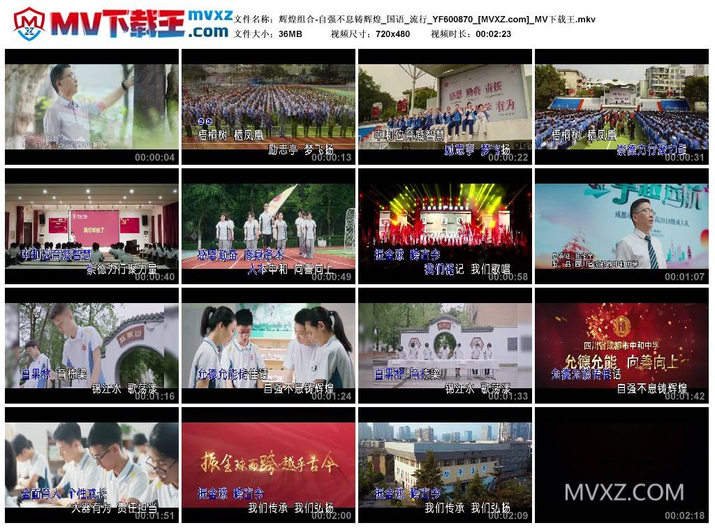 辉煌组合-自强不息铸辉煌_国语_流行_YF600870